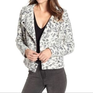 Cupcakes and Cashmere Snow Leopard Fleece Jacket